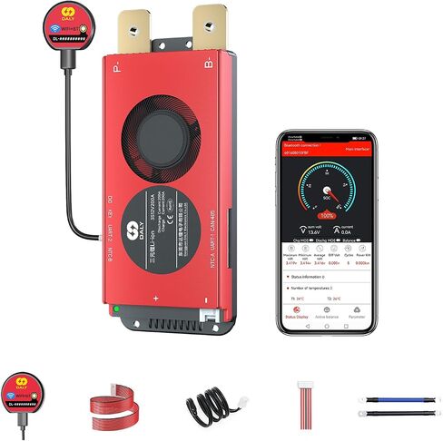 Daly Smart 6S BMS 24V 250A مع وحدة WiFi ويمكن 485 لوحة حماية الاتصالات لحزمة Li-ion Lithium Battery (Li-Ion 6S 24V ， 250a) in Saudi Arabia