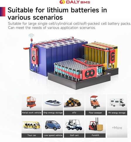 Daly Smart 6S BMS 24V 250A مع وحدة WiFi ويمكن 485 لوحة حماية الاتصالات لحزمة Li-ion Lithium Battery (Li-Ion 6S 24V ， 250a) in Saudi Arabia