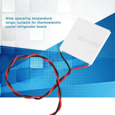 TEC1-12702, TEC1-12702 Thermoelectric Cooler Cooling Peltier Plate Module Cooling Accessories 40x40mm, Cooler, Desktop Computer Heatsinks in Kuwait