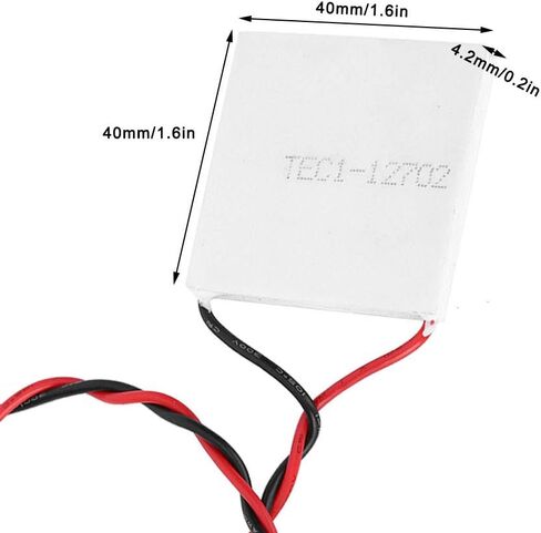 TEC1-12702, TEC1-12702 Thermoelectric Cooler Cooling Peltier Plate Module Cooling Accessories 40x40mm, Cooler, Desktop Computer Heatsinks in Kuwait