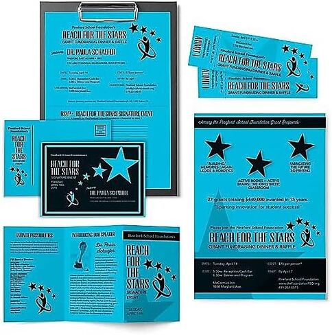 نينة بطاقات ملونة من استروبرايتس، 8.5 انش × 11 انش، 65 باوند/176 غرام لكل متر مربع، ازرق سماوي، 250 ورقة (22861) in Kuwait