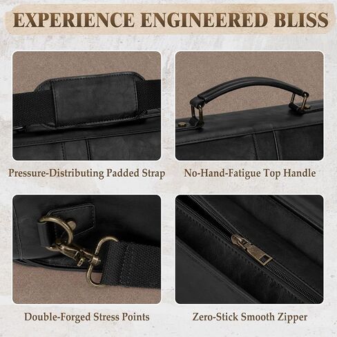 RAKERMORE MANS MASTENGER BAG 17 Int Laptop حقيبة مقاومة للماء PU LEATHER SANCHEL BAC COMPORT in Saudi Arabia