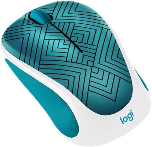 Logitech M317C اللاسلكي الماوس - Teal Maze (متجدد) in Kuwait