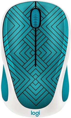 Logitech M317C اللاسلكي الماوس - Teal Maze (متجدد) in Kuwait