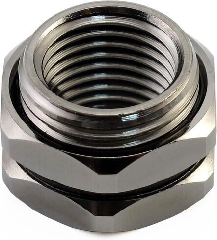 XSPC G1/4 "إلى G1/4" الحاجز ، الكروم الأسود in Kuwait