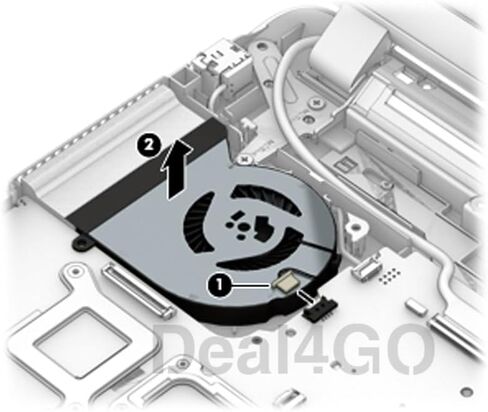 مروحة تبريد وحدة المعالجة المركزية 767433-001 773876-001 استبدال HP Probook 440 G2 ، 445 G2 ، 450 G2 ، 455 G2 ، 470 G2 in Kuwait
