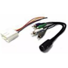 Car Stereo Radio Wire Harness -Made for Some Mitsubishi: Vehicles with Factory External Amp Only: 1992-2004 Diamante, 1995-2005 Eclipse, 2002-2007 Lancer, 1997-2005 Montero + More in Kuwait