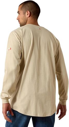 Ariat Men's Big and Tall Flame Resistant Air Henley Shirt in Saudi Arabia