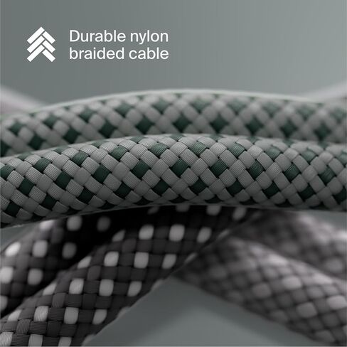 Clemm Chain Cable 60W, USB-C - Lightning MFI, 3.9ft, Dim Gray in Saudi Arabia