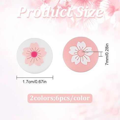 pligreat 12 قطعة فاكهة Joycon الإبهام قبضة Kawaii الليمون الإبهام التوافق مع التبديل sild silicon joverystick استبدال لايت لايت وفرح con controller ، 6 أنماط in Saudi Arabia