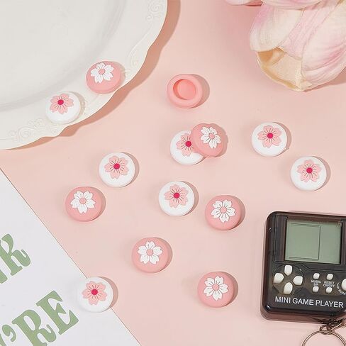 pligreat 12 قطعة فاكهة Joycon الإبهام قبضة Kawaii الليمون الإبهام التوافق مع التبديل sild silicon joverystick استبدال لايت لايت وفرح con controller ، 6 أنماط in Saudi Arabia