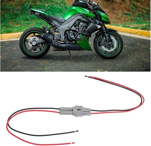 2 Sets 2-Pin Pre-Wired Female & Male Connector Plug 6180-2321 Compatible with Sumitomo Compatible with Suzuki MT090 in Saudi Arabia