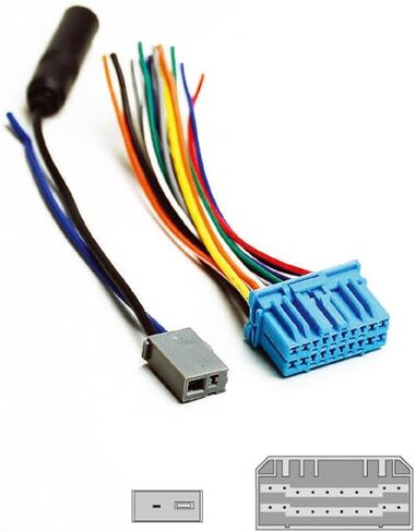 ل Honda Accord Odyssey Suzuki Car Radio Stereo DVD CD Tharness W/Antenna Power Seeper Wiring Cable Wire Adapter Pemin in Kuwait