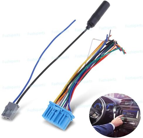 ل Honda Accord Odyssey Suzuki Car Radio Stereo DVD CD Tharness W/Antenna Power Seeper Wiring Cable Wire Adapter Pemin in Kuwait