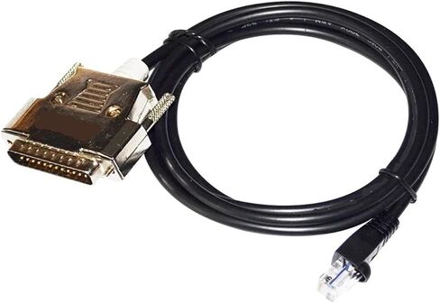 RJ45 إلى D-SUB 25 PIN DB25 الذكور كابل اتصال الموصل لـ HMI إلى PLC (1.8M) in Saudi Arabia