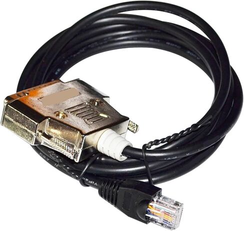 RJ45 إلى D-SUB 25 PIN DB25 الذكور كابل اتصال الموصل لـ HMI إلى PLC (1.8M) in Saudi Arabia