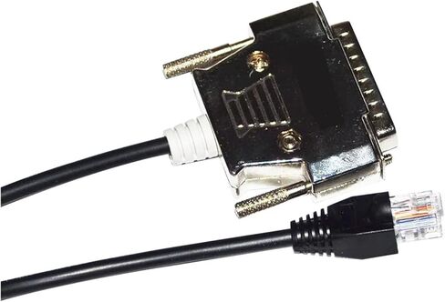 RJ45 إلى D-SUB 25 PIN DB25 الذكور كابل اتصال الموصل لـ HMI إلى PLC (1.8M) in Saudi Arabia