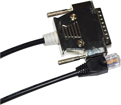 RJ45 إلى D-SUB 25 PIN DB25 الذكور كابل اتصال الموصل لـ HMI إلى PLC (1.8M) in Saudi Arabia
