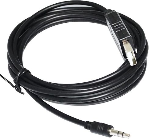 Industrial F&T>D*I FT232RL CHIP USB RS232 to 2.5MM Audio Ja-ck AJ Plug Converter Cable for ON Call Blood Glucose Meter to PC(3.6m) in Saudi Arabia