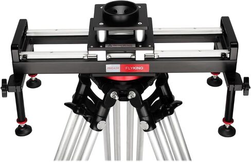 PROAIM 2' Flyking Precision Camera Slider. 100mm Bowl Head Platform. Payload up to 70kg/ 154 lb. 1.3' Slider Travel. 360° Panning. Built-in End-Stop Shock Absorbers in Saudi Arabia