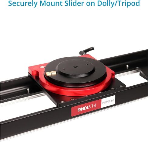PROAIM 2' Flyking Precision Camera Slider. 100mm Bowl Head Platform. Payload up to 70kg/ 154 lb. 1.3' Slider Travel. 360° Panning. Built-in End-Stop Shock Absorbers in Saudi Arabia