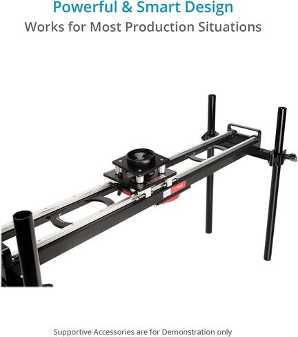 PROAIM 2' Flyking Precision Camera Slider. 100mm Bowl Head Platform. Payload up to 70kg/ 154 lb. 1.3' Slider Travel. 360° Panning. Built-in End-Stop Shock Absorbers in Saudi Arabia