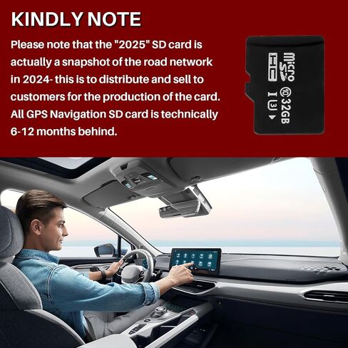Ginoffy 2025 SD Card Card Map Update مع Toyota Tacoma Highlander RAV4 TUNDRA 4RUNNER SIENNA PRIUS VENZA MIRAI COROLLA USA/CANADA MAPS استبدال 86271-0E077 in Kuwait