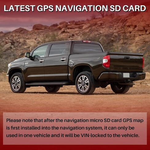 Ginoffy 2025 SD Card Card Map Update مع Toyota Tacoma Highlander RAV4 TUNDRA 4RUNNER SIENNA PRIUS VENZA MIRAI COROLLA USA/CANADA MAPS استبدال 86271-0E077 in Kuwait