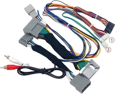 محول كبل راديو صوت CAR CANBUS متوافق مع هوندا أكورد 8 2008-2012 16PIN POWER TIRERNANCE Multimedia Player Connector (Cable Canbus Box) in Kuwait