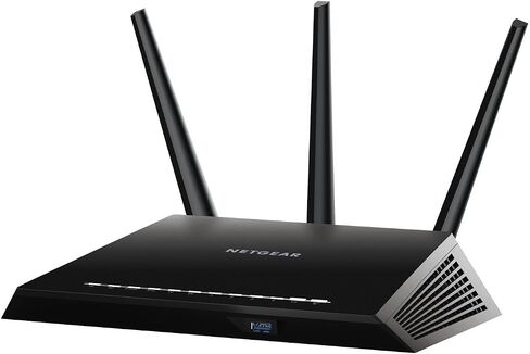 Netgear Nighthawk AC1900 جهاز توجيه WiFi الذكي-Band Dual Band Gigabit (R6900-100NAS) in Saudi Arabia