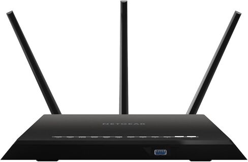 Netgear Nighthawk AC1900 جهاز توجيه WiFi الذكي-Band Dual Band Gigabit (R6900-100NAS) in Saudi Arabia