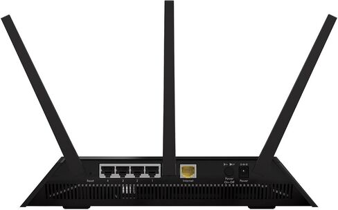 Netgear Nighthawk AC1900 جهاز توجيه WiFi الذكي-Band Dual Band Gigabit (R6900-100NAS) in Saudi Arabia