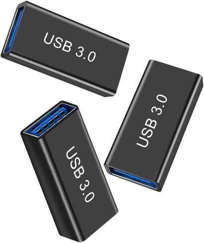 محول USB إلى USB (3 عبوات) ، USB 3.0 أنثى إلى محول OTG الإناث 5 جيجابت في الثانية للاتصال 2 كابلات USB in Kuwait