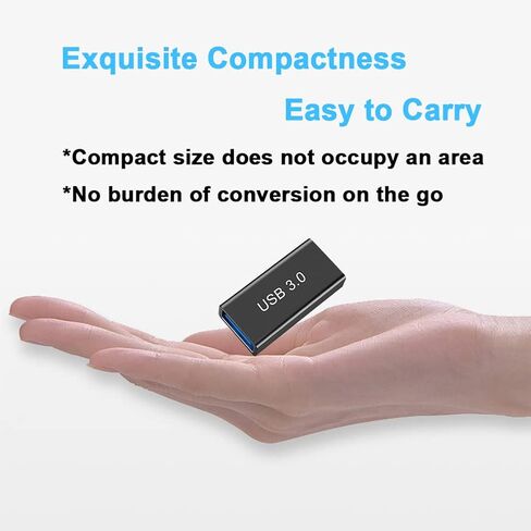محول USB إلى USB (3 عبوات) ، USB 3.0 أنثى إلى محول OTG الإناث 5 جيجابت في الثانية للاتصال 2 كابلات USB in Kuwait