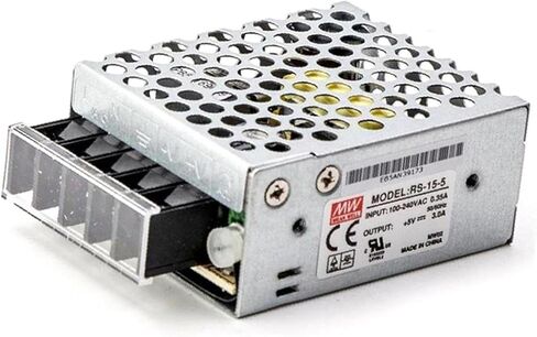 عام RS-15-5 5V 3A 15W مزود الطاقة الصناعي-موثوق وفعال-مثالي للأتمتة ، YS-RS-15-5 in Saudi Arabia