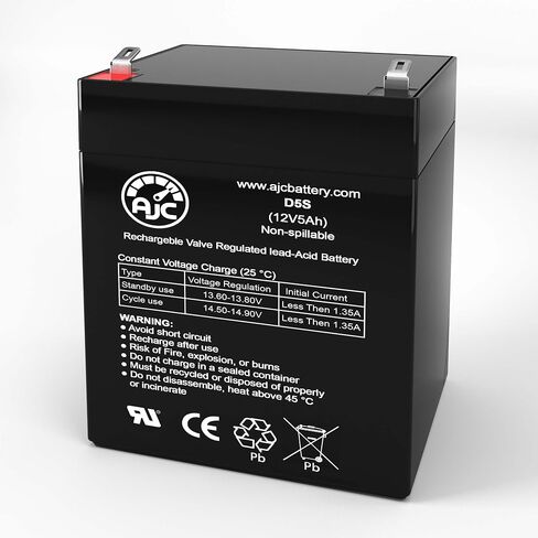 AJC Battery Compatible with CyberPower Standby Series UP425 12V 5Ah UPS Battery in Saudi Arabia