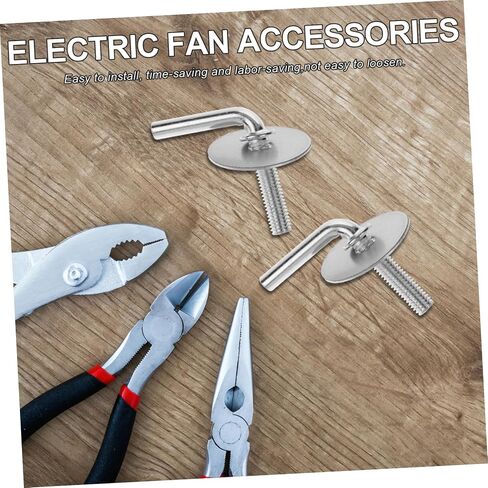 Nuobesty 4pcs مروحة المسمار مجموعة البراغي قاعدة المروحة المقاومة للحديد أجهزة استبدال لثبات قاعدة التمثال in Kuwait