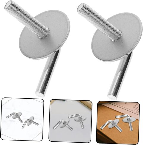 Nuobesty 4pcs مروحة المسمار مجموعة البراغي قاعدة المروحة المقاومة للحديد أجهزة استبدال لثبات قاعدة التمثال in Kuwait