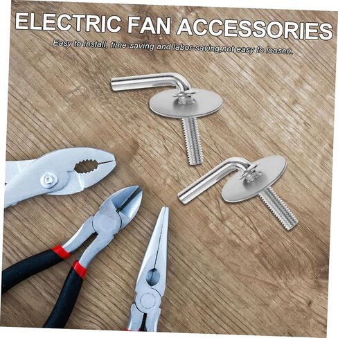 POPETPOP 4pcs Fan Pedestal Replacement Screws Iron Fan Base Bolts Easy to Install Fixing Screws in Saudi Arabia