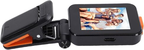 Diyeeni Selfie Screen, Phone Selfie Screen XDP Picture Quality WiFi Dual Band Projection with Clamp for Live Stream (Black) in Saudi Arabia