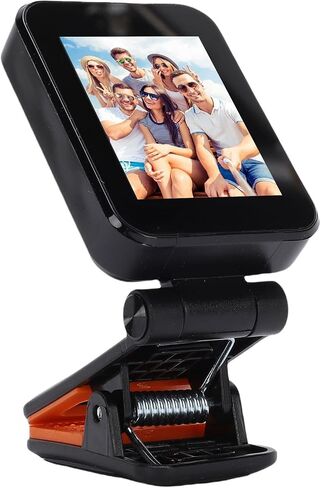Diyeeni Selfie Screen, Phone Selfie Screen XDP Picture Quality WiFi Dual Band Projection with Clamp for Live Stream (Black) in Saudi Arabia