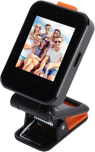Diyeeni Selfie Screen, Phone Selfie Screen XDP Picture Quality WiFi Dual Band Projection with Clamp for Live Stream (Black) in Saudi Arabia