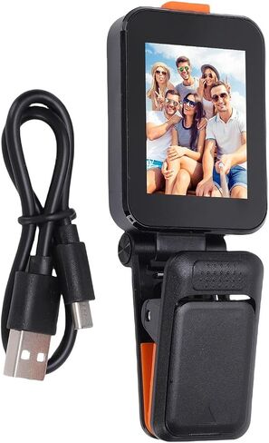 Diyeeni Selfie Screen, Phone Selfie Screen XDP Picture Quality WiFi Dual Band Projection with Clamp for Live Stream (Black) in Saudi Arabia