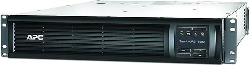 APC 3000VA Smart UPS with SmartConnect, SMT3000RM2UC Rack Mount UPS Battery Backup, Sinewave, AVR, 120V, Line Interactive Uninterruptible Power Supply with Ethernet Cable, Wire Ties and Cleaning Kit in Saudi Arabia