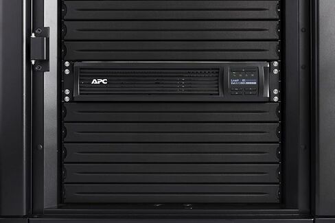 APC 3000VA Smart UPS with SmartConnect, SMT3000RM2UC Rack Mount UPS Battery Backup, Sinewave, AVR, 120V, Line Interactive Uninterruptible Power Supply with Ethernet Cable, Wire Ties and Cleaning Kit in Saudi Arabia