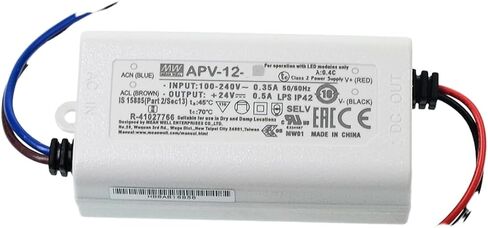 يعني سائق LED APV 12W 5V 2A ， APV-12-5 AC-DC محول محول إمدادات الطاقة الجهد الجهد الجهد الثابت مع IP42 ، حالة بلاستيكية in Kuwait