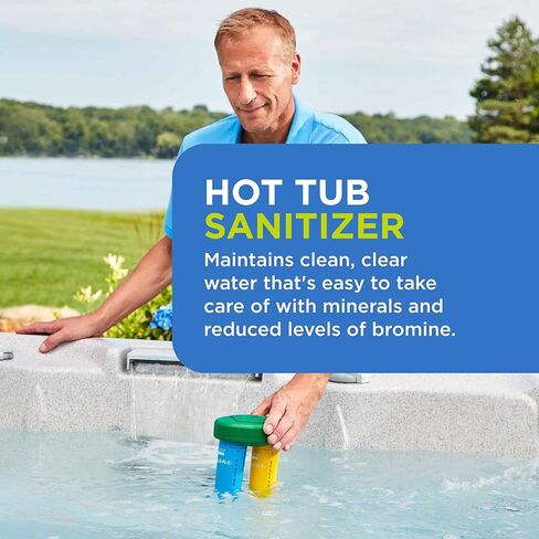 FROG Serene Floating Sanitizing System + 2 Bromine Cartridges for Hot Tubs in Saudi Arabia