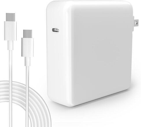 67W USB C Charger ، MAC Book Charger متوافق مع MacBook Pro & MacBook Air مع منفذ USB C و iPad Pro و Samsung Galaxy وجميع الجهاز C من النوع C ، مع 6.6 قدم USBC إلى C Cable in Kuwait