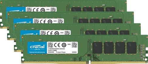 Kit 32GB CITTRICAL (8GBX4) DDR4 2133 MT/S (PC4-17000) SR X8 DIMM 288-PIN MEMORY-CT4K8G4DFS8213 in Saudi Arabia