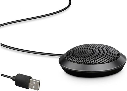 ميكروفون USB للألعاب سطح المكتب صوت ميكروفون تخفيض الضوضاء التصميم المدمج سهلة الاستخدام حصيرة قسيمة مستقرة لمكتب الكلام والتسجيل in Kuwait